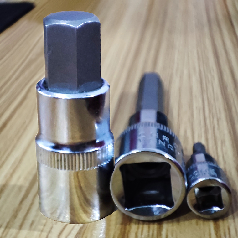 Set Dados Allen Largo Y Corto 1/2 1/4 18 Piezas 4