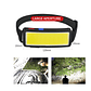 Linterna Frontal Led Cob Recargable Usb, Superbrillante - Miniatura 6