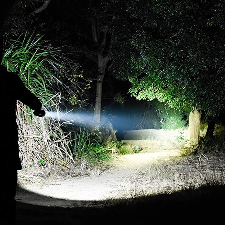 Linterna Led Alta Potencia Metalica Recargable 4000lm 6