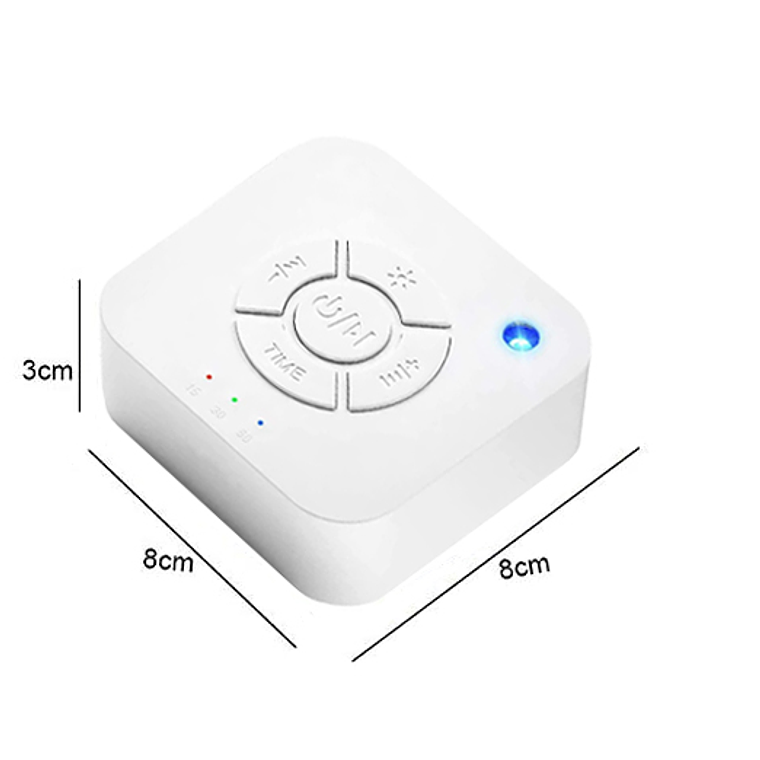Máquina Ruido Blanco De Sonido De Sueño Dormir Recargable 5