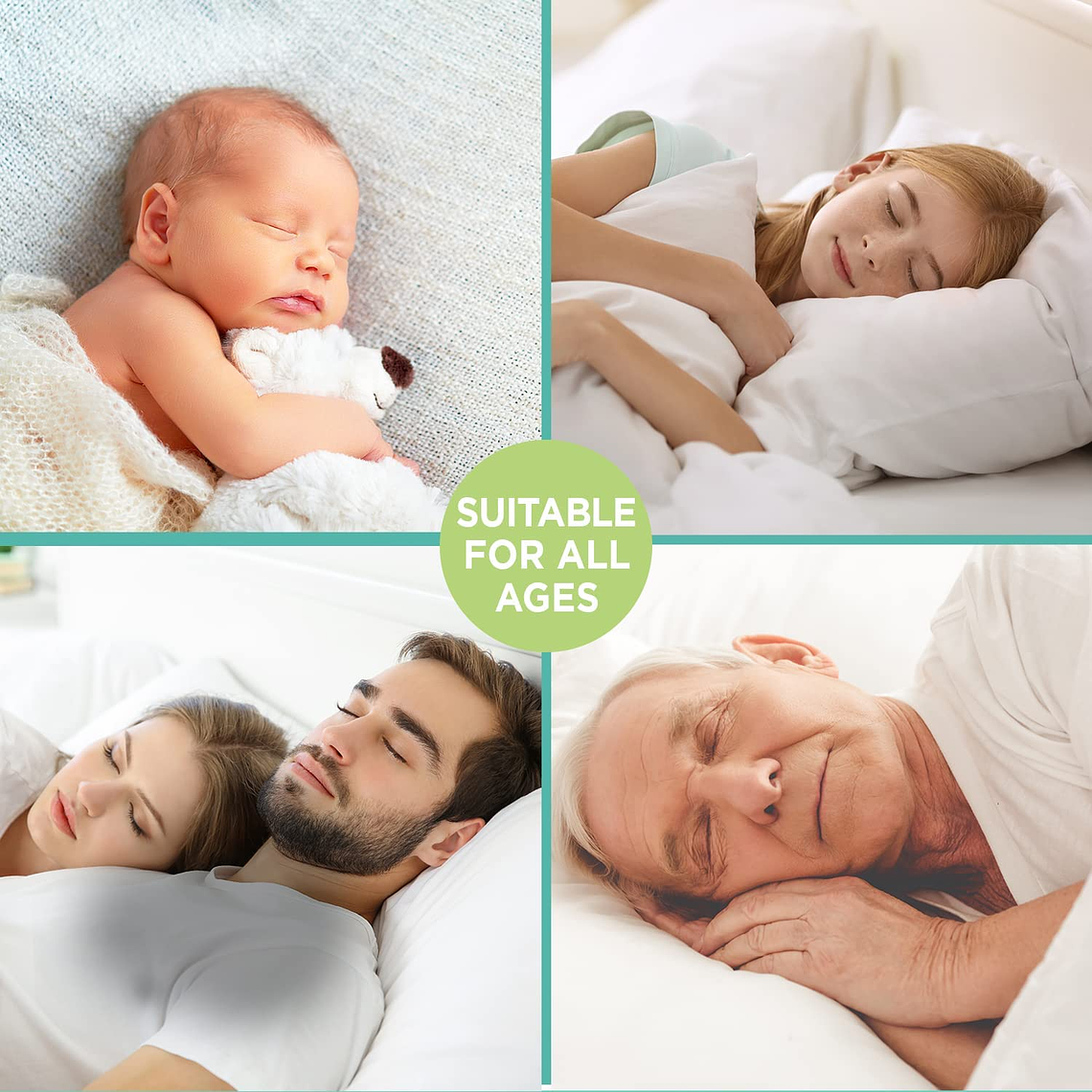 Máquina Ruido Blanco De Sonido De Sueño Dormir Recargable 4