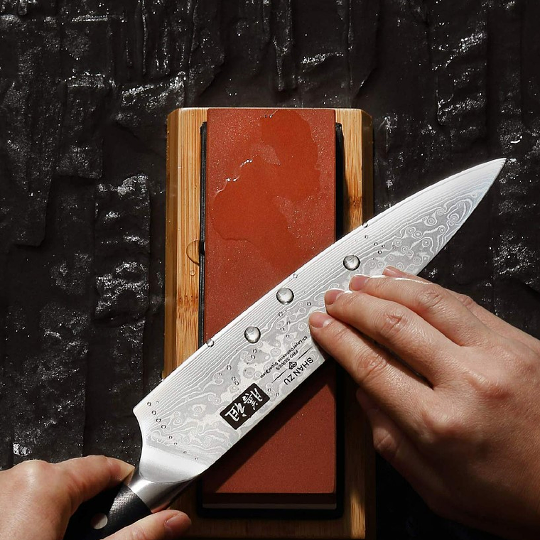 Juego De Piedra Afiladora Cuchillos 400/1000/3000/8000 2