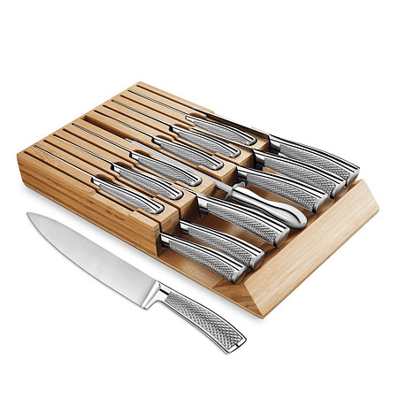 Set Cuchillos De Cocina Acero Inoxidable 14pcs