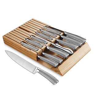 Set Cuchillos De Cocina Acero Inoxidable 14pcs