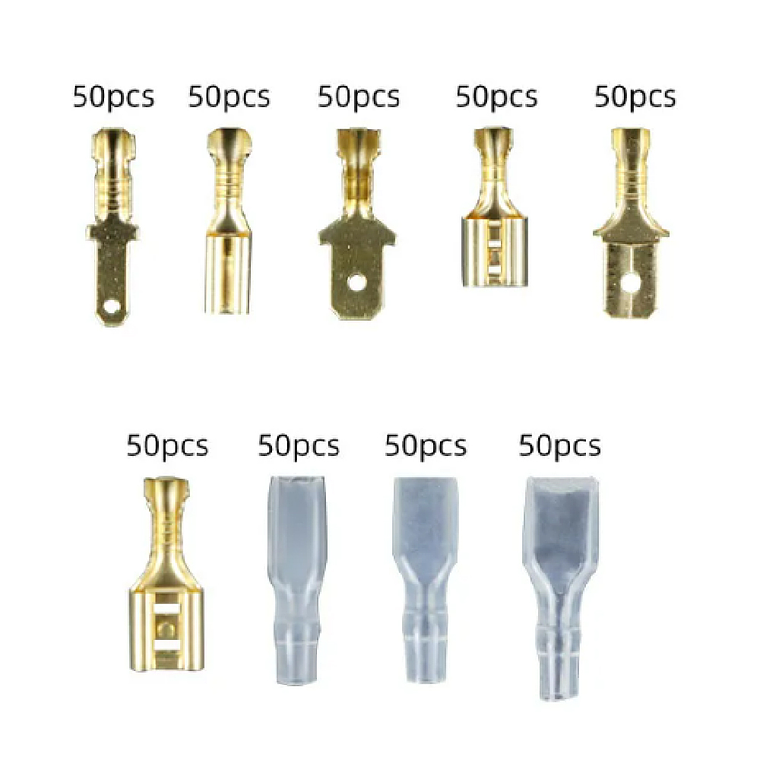 Set Terminales Para Cable + Alicate Crimpeadora 3