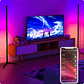 Lamparas De Pie Moderna Led De Esquina Rgb, Control App - Miniatura 5