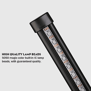 Lamparas De Pie Moderna Led De Esquina Rgb, Control App