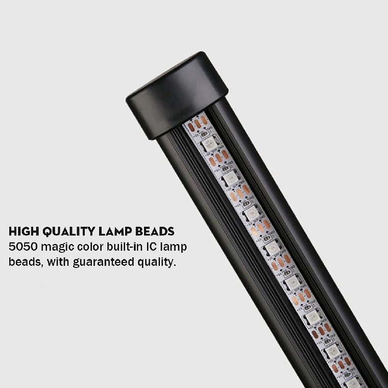 Lamparas De Pie Moderna Led De Esquina Rgb, Control App 2