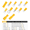 Kit Terminales Conector De Cable Eléctrico Aislado Con Caja