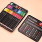Set 72 Lapices Colores Arte Profesional Solubles En Agua - Miniatura 2