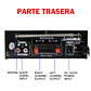 Amplificador Bluetooth 12v/220v Usb Fm Sd Card Karaoke Mp3 - Miniatura 3