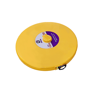 Huincha Cinta Medir 100 Metros Con Manillas Herramientas