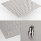 Plato Ducha Cuadrado Acero Inoxidable 20 Cms - Miniatura 3