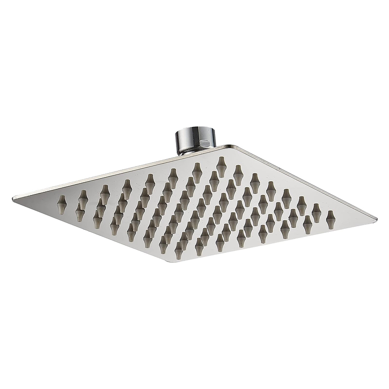 Plato Ducha Cuadrado Acero Inoxidable 20 Cms 1