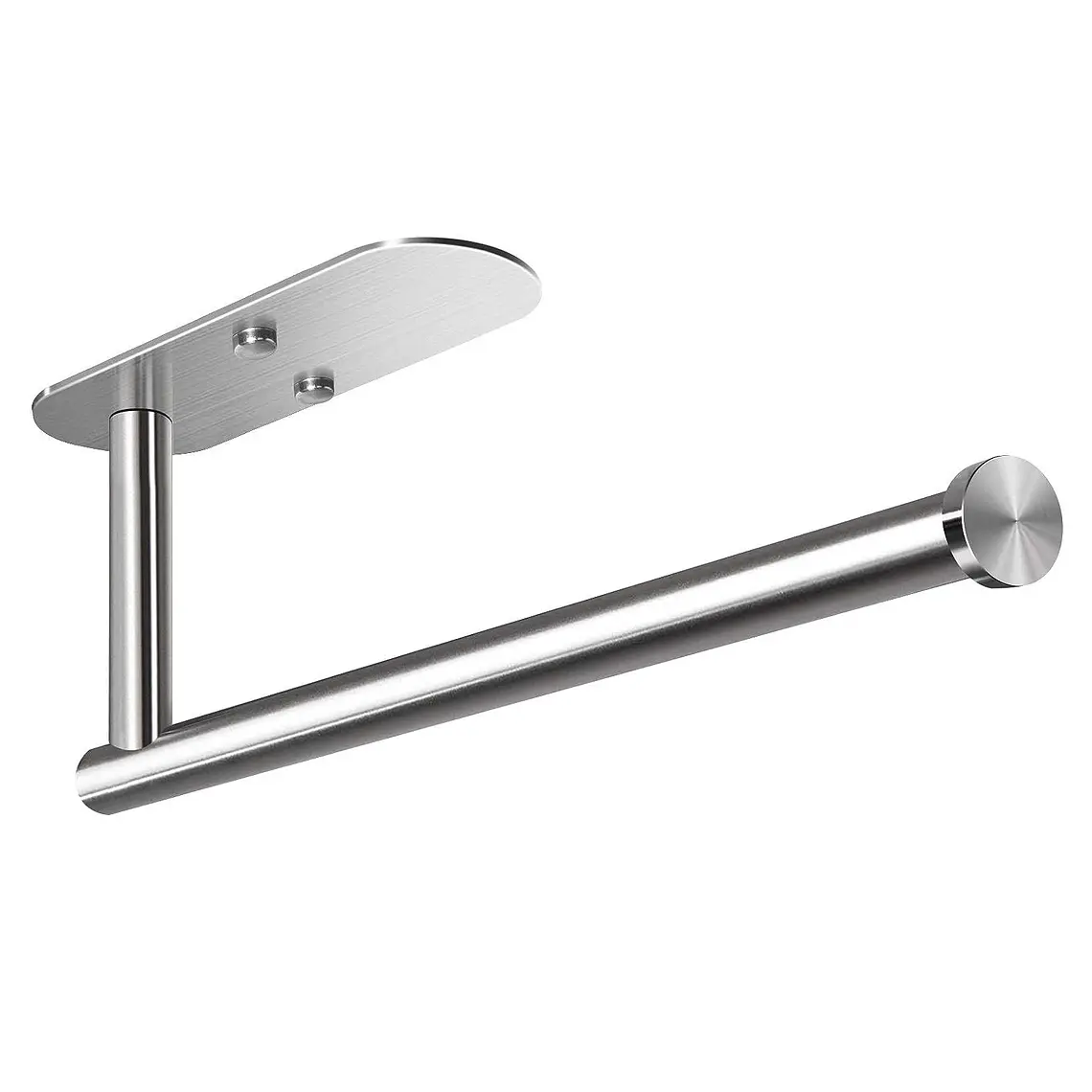 Portarollos Toalla De Papel Nova De Acero Inox Autoadhesivo 2
