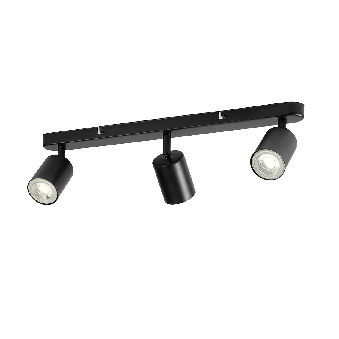 Aplique Lampara Triple Dirigible Con Ampolleta Dicroica Gu10 1