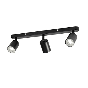 Aplique Lampara Triple Dirigible Con Ampolleta Dicroica Gu10