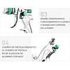 Pistola Pintar + 3 Boquillas 1.4a2mm Pintura Por Gravedad