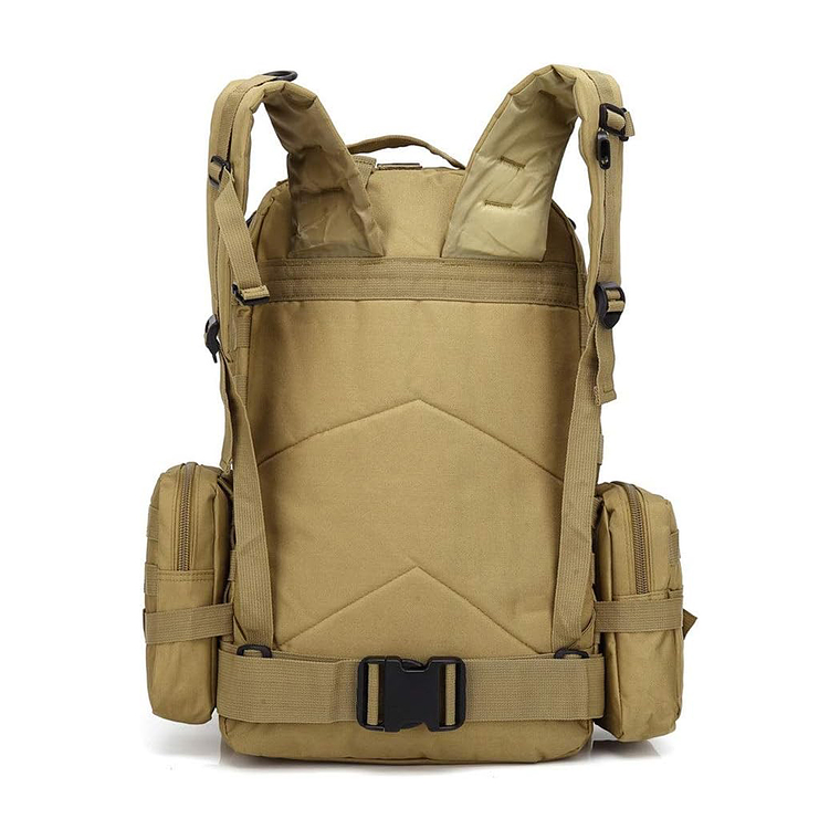 Mochila Táctica Militar Desmontable 50 Litros 3 Piezas 4
