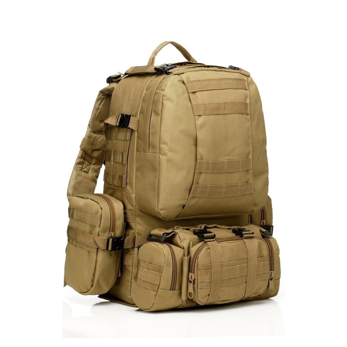 Mochila Táctica Militar Desmontable 50 Litros 3 Piezas 1