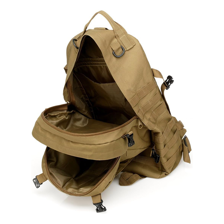 Mochila Táctica Militar Desmontable 50 Litros 3 Piezas 5
