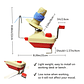 Bobinadora Ovilladora Manual De Lanas E Hilos Hasta 100 Grs - Miniatura 4