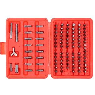 Juego De 100 Puntas De Destornillador De Seguridad