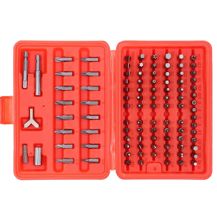 Juego De 100 Puntas De Destornillador De Seguridad 2