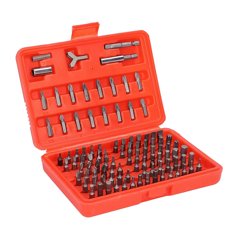 Juego De 100 Puntas De Destornillador De Seguridad 1