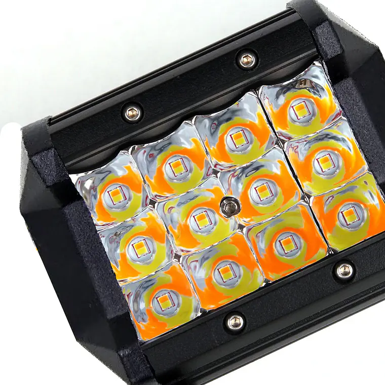 Foco Led Neblinero Luz Doble 7d 36w 4 Pulgadas Auto 2