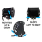 Foco Led Neblinero Luz Doble 7d 36w 4 Pulgadas Auto - Miniatura 3