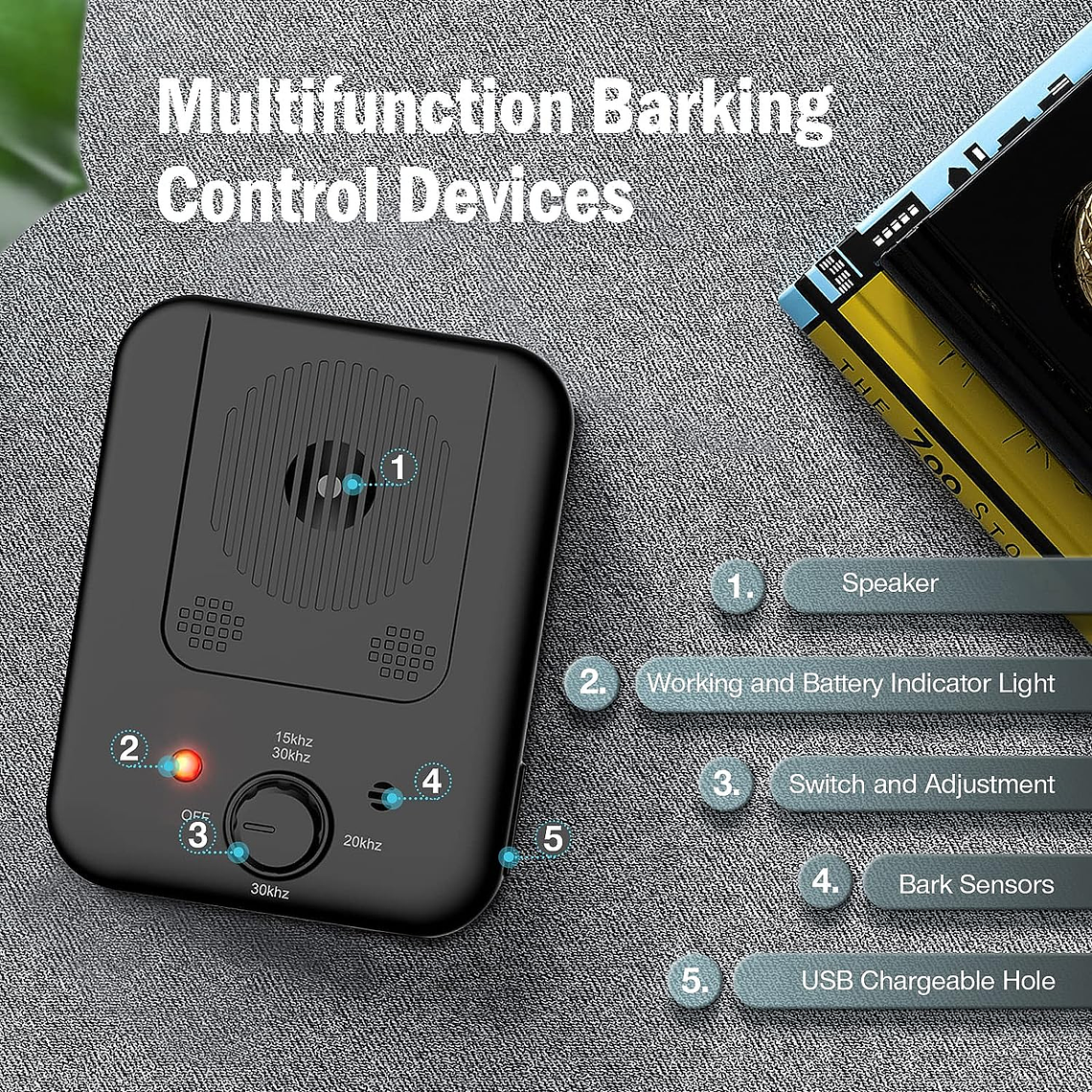 Dispositivo De Control De Ladridos De Perros 3 Modos 3