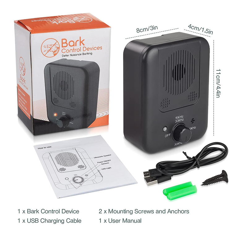 Dispositivo De Control De Ladridos De Perros 3 Modos 5
