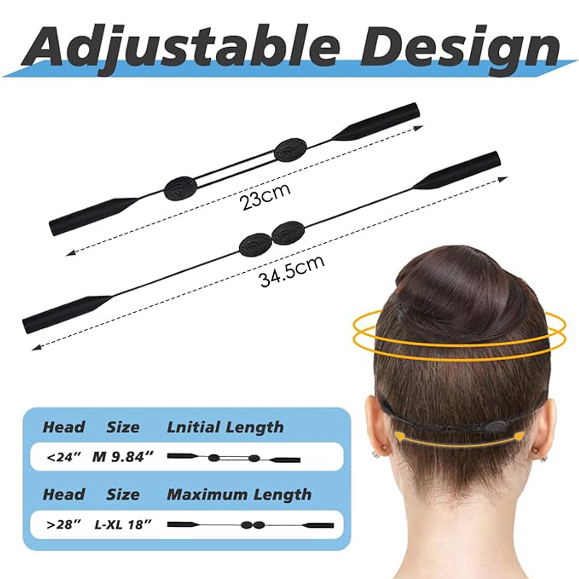 Soportes Antideslizantes Para Gafas Fijadores De Lentes 5