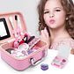 Kit De Maquillaje Para Niñas Juguete Cosméticos No Tóxicos - Miniatura 2