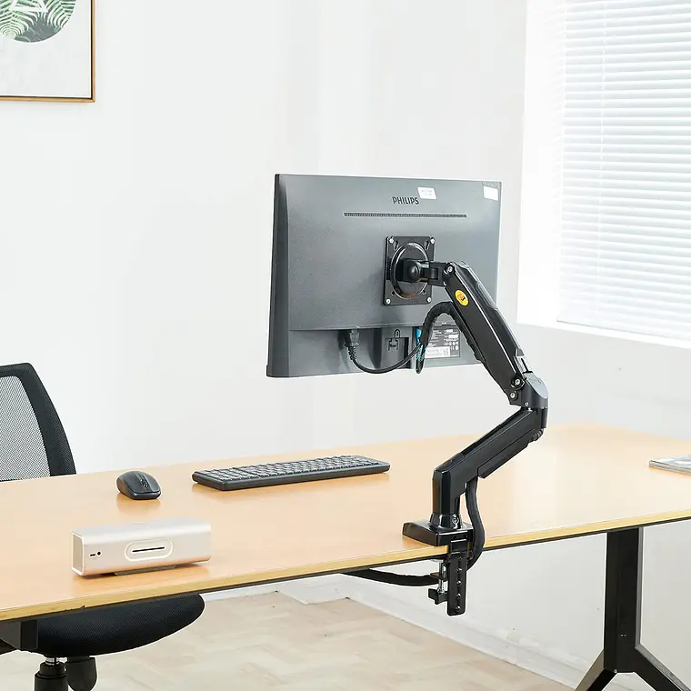 Soporte Ergonómico De Mesa Para Tv/monitor 1 Brazo 17-30 5