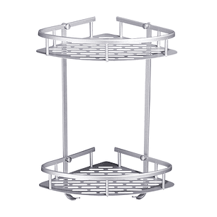 Organizador Para Ducha Estante Esquinero 2 Niveles Multiuso