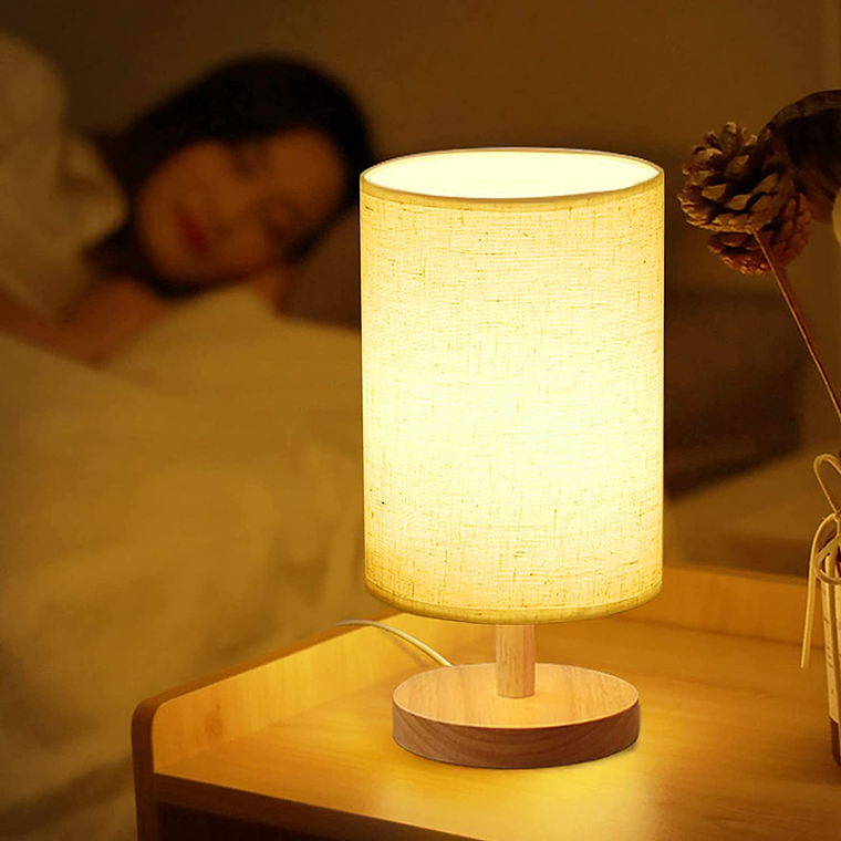 Lampara Sobremesa Velador Escritorio Decoración Elegante 2