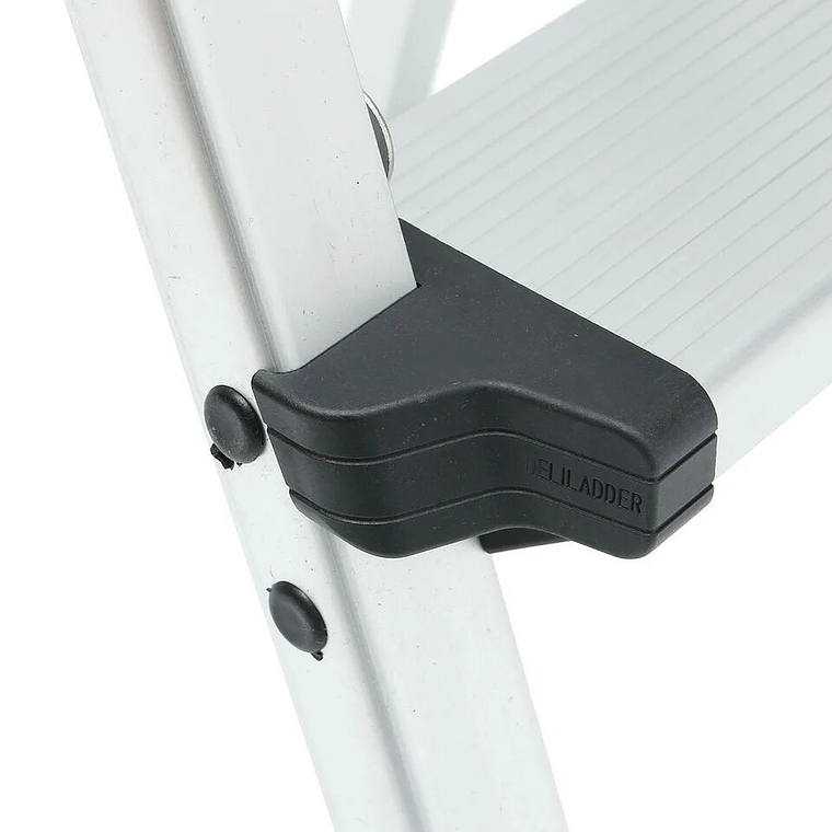 Escalera Taburete Plegable 2 Peldaños Aluminio 4