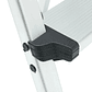 Escalera Taburete Plegable 2 Peldaños Aluminio - Miniatura 4