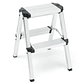 Escalera Taburete Plegable 2 Peldaños Aluminio - Miniatura 1