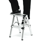 Escalera Taburete Plegable 2 Peldaños Aluminio - Miniatura 2