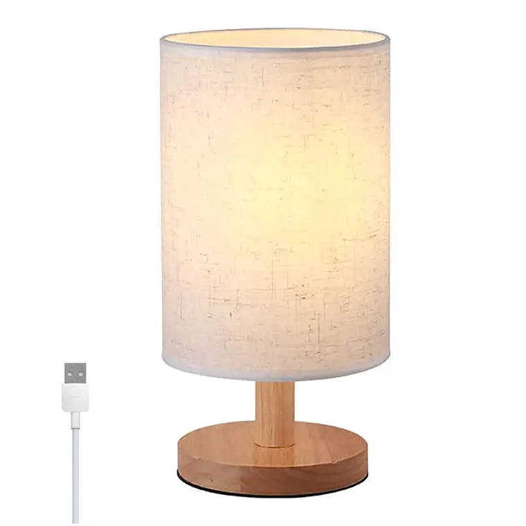 Lampara Sobremesa Velador Escritorio Decoración Elegante 1