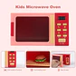 Horno Microondas De Juguete Más Accesorios Luz Y Sonido - Miniatura 9