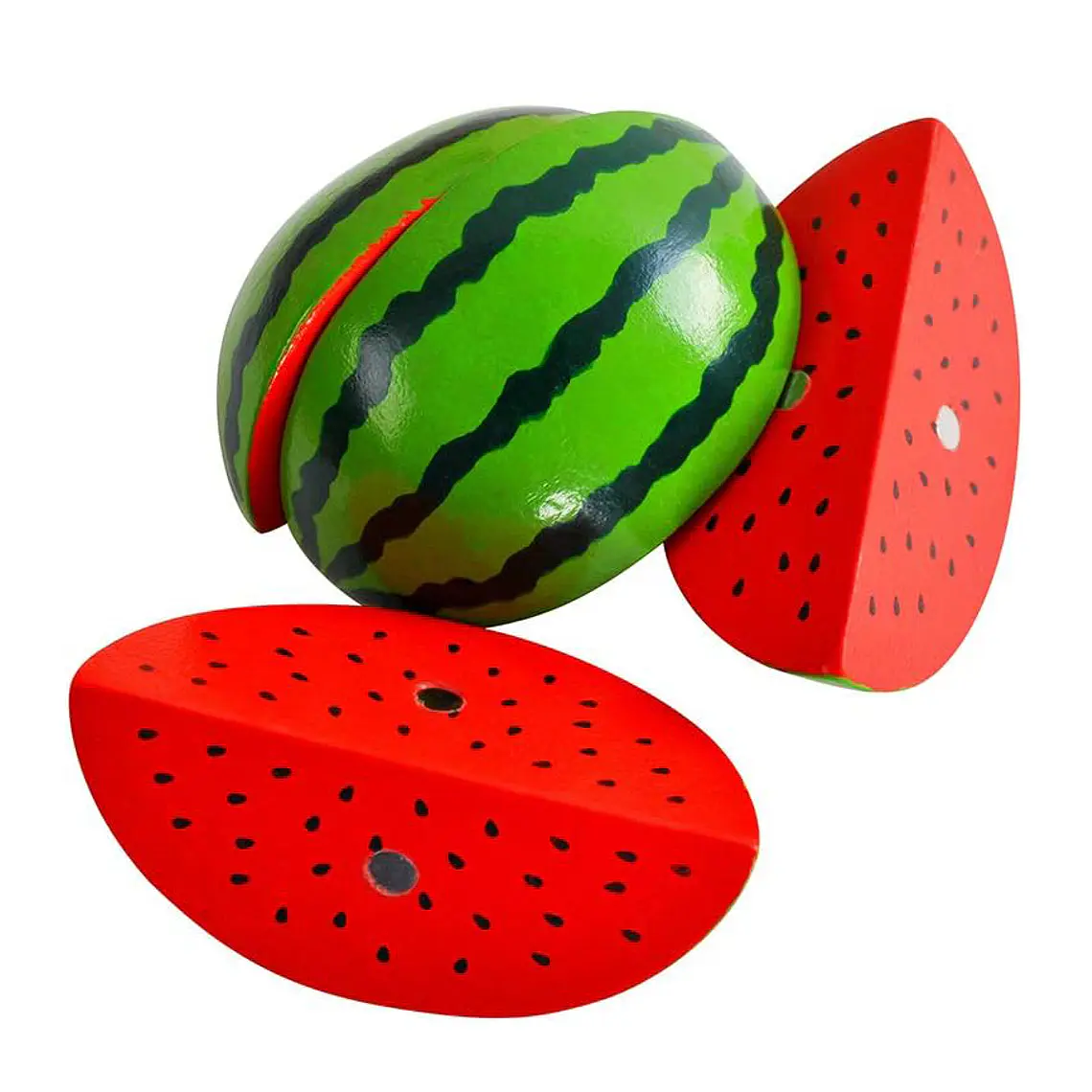 Set De Frutas Y Verduras De Madera Juguete Didáctico 17pzs 3