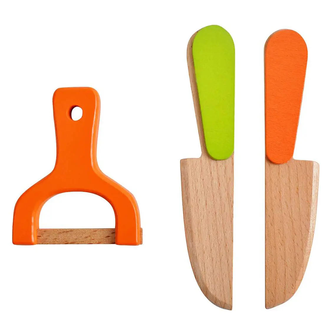 Set De Frutas Y Verduras De Madera Juguete Didáctico 17pzs 5