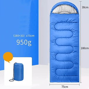 Saco De Dormir Camping Con Gorro Playa-cabaña Algodón