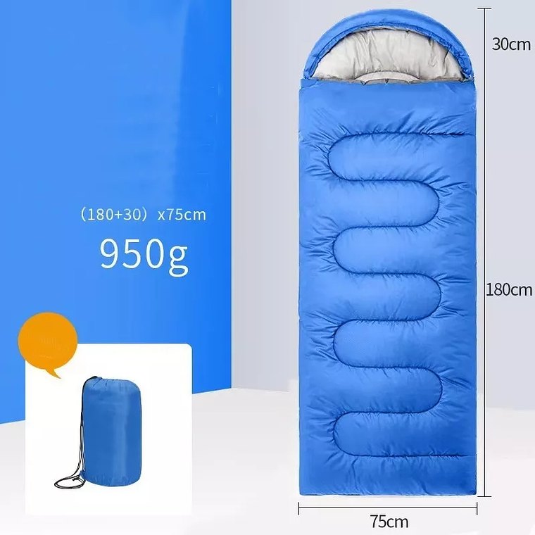 Saco De Dormir Camping Con Gorro Playa-cabaña Algodón 2