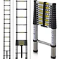Escalera Telescopica Aluminio Retráctil 3.8 M Soporta 150kg - Miniatura 4