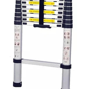 Escalera Telescopica Soporta 150kg Aluminio Retráctil 3.2 M